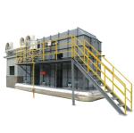 Industrial Organic Waste Gas Treatment Equipment 7000 kg Regenerative Thermal