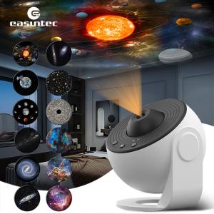 China Switch Button Planetarium Galaxy Projector 12 HD 4K Film Discs 360 Degree Adjustable wholesale