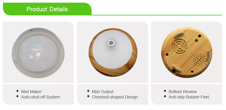 Home Appliance Ultrasonic 200ml Mini Air Humidifier Oil Diffuser