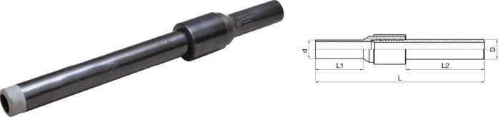 Straight Pipe Welded HDPE And Steel Transition Steel To PE Transition Fittings