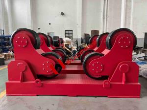 China 80 Ton Self Aligning Welding Rotator Variable Frequency Driver wholesale