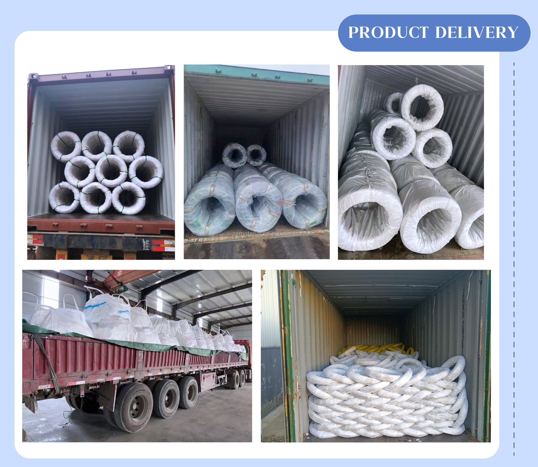 Silver Bright Galvanized Steel High Tensile Line Hot Dipped GI Wire 12 Gauge 4mm Building Materials Free Cutting Steel