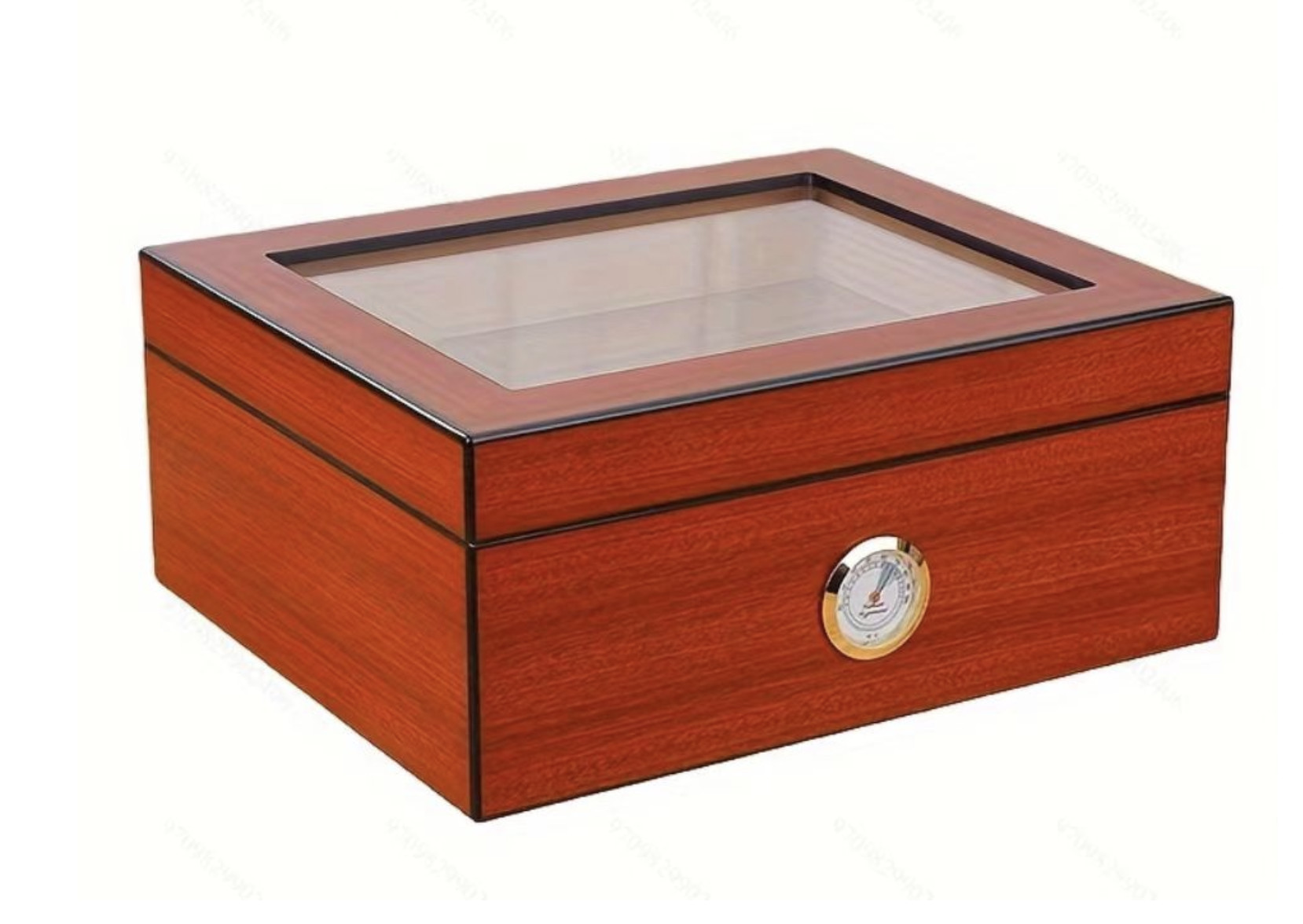 Insect Control Spanish Cedar Wood Cigar Box / Cigar Case Moisturizing And Breathable