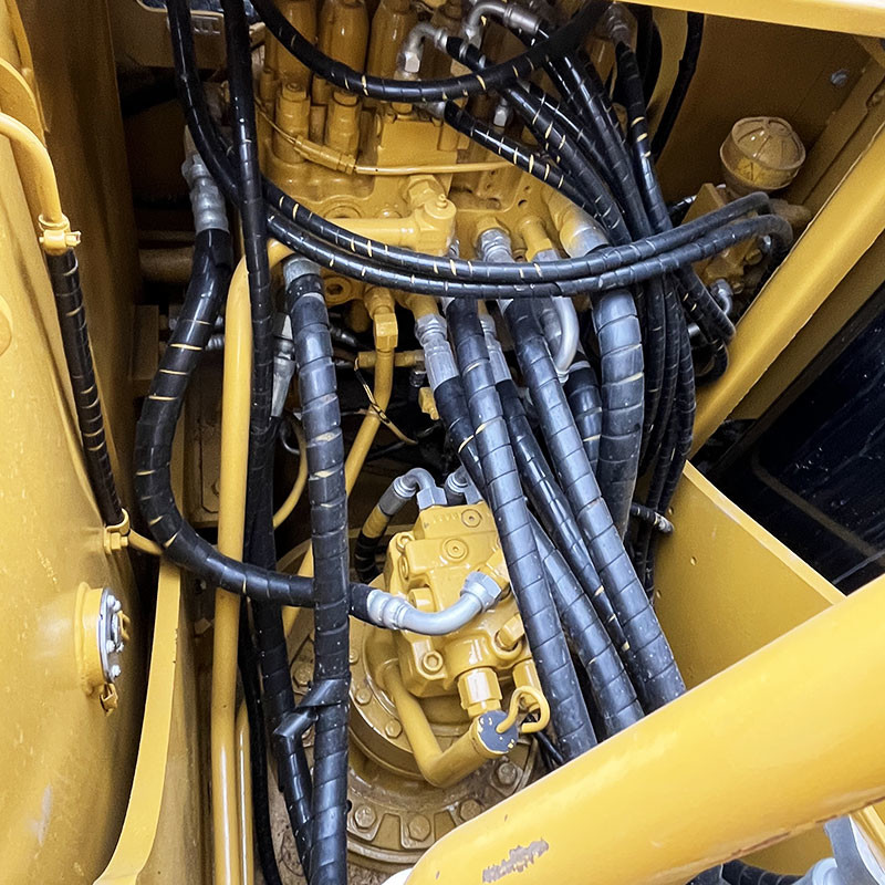 Hydraulic Used Caterpillar Excavators 315D2GC 91kw Original Version 15 Ton Weight