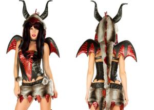 China Animal Carnival Funny Custom Cosplay Costumes Fire Breather Dragon Cosplay wholesale