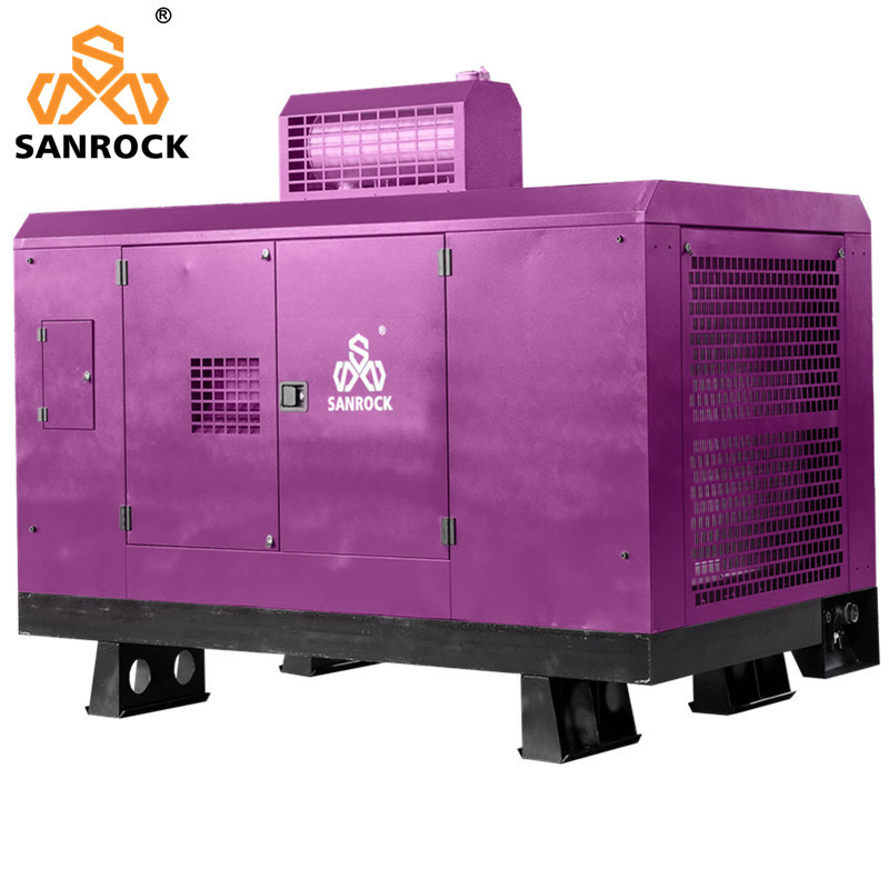Screw Air Compressor Water Well Air Compressor Machine Portable Diesel Air Compressor