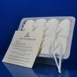 China Disposable Airline Jacquard Face Towel wholesale