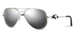 Kids Polarised Glass Sunglasses , TAC Polarized Sunglasses Metal Frame
