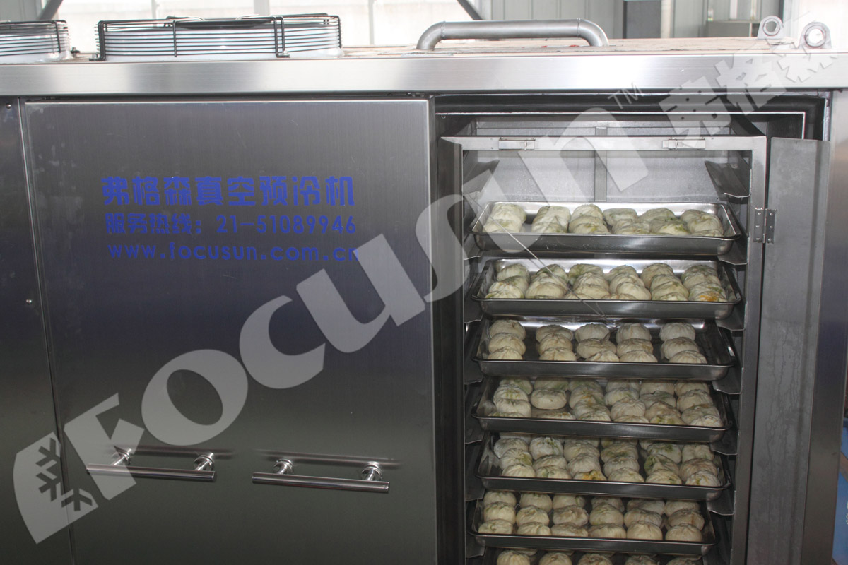 Precooling Machine 1000KG one pallet Vacuum Cooler for Lettuce 380V/3P/50HZ