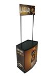 Trade Show Exhibition Counter , 31" X 16" X 79" Flexible Promotional Desk