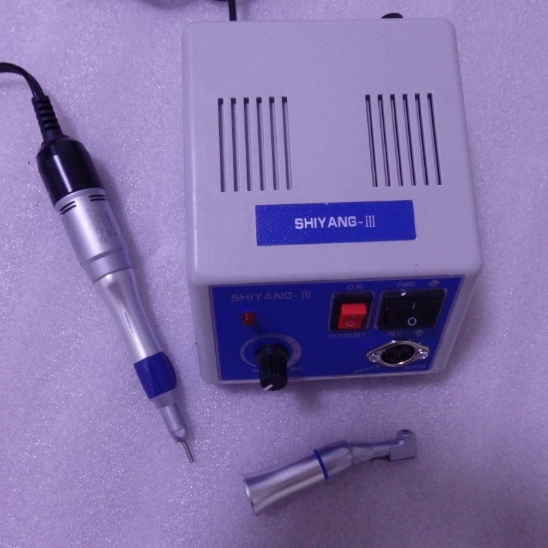 N3 Dental Lab Equipment E Type Micro Motor Contra Angle Straight Handpiece
