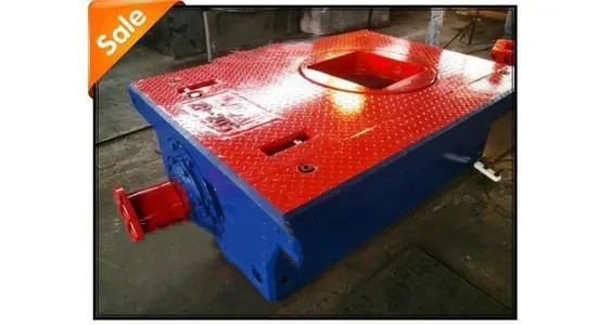 ZP175 API 7K 300r/Min Drilling Rig Rotary Table 2700kN