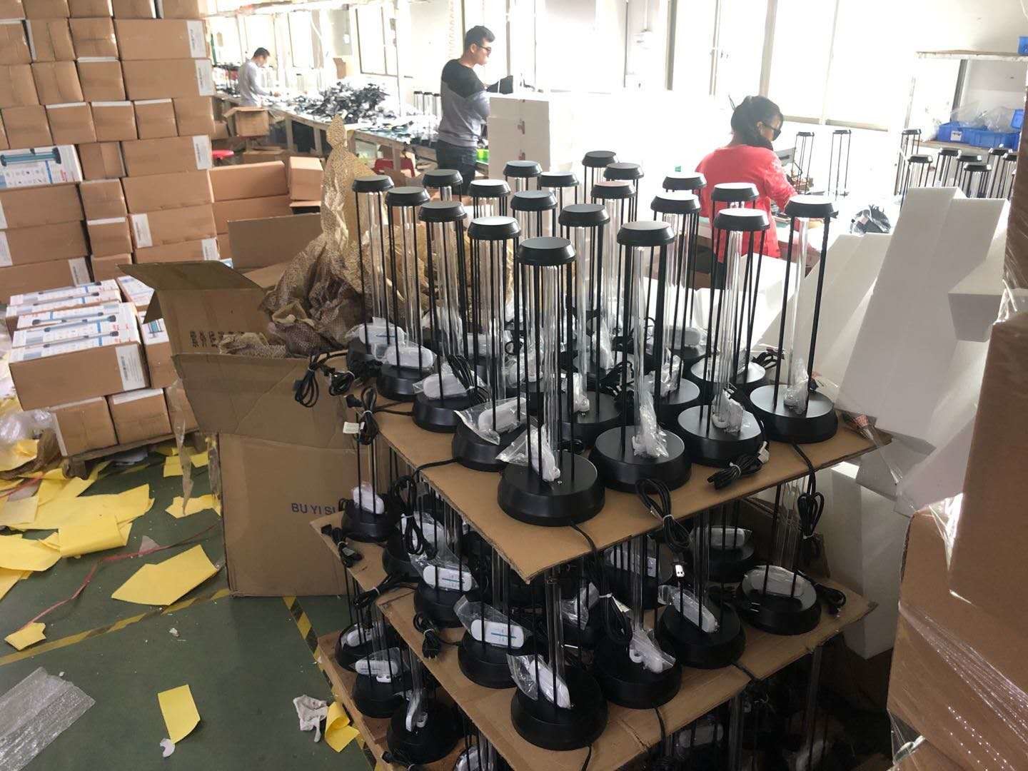 360 Degree Remote Control UVC Germicidal Lamp