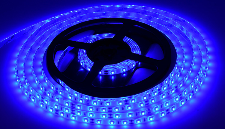 12V Single Color LED Strip Lights SMD 3528 60 Warm Cool White Dimmable