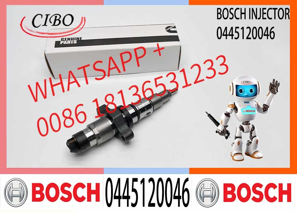 High Quality Common Rail Injector 0445120046 Diesel Nozzle Assembly
