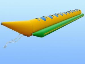 China Professional Inflatable Water Toys , Portable Banana Boat Inflatable Rafts wholesale