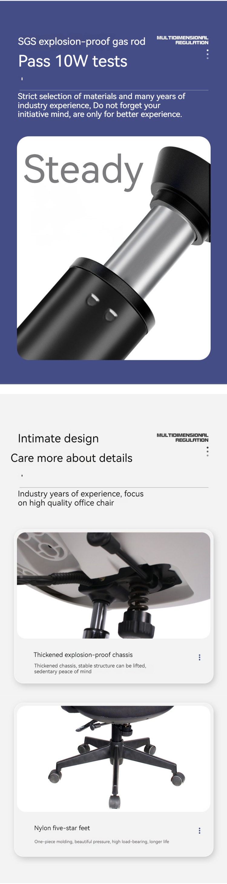 Thickened Base and Armrests for Optimal Comfort 2024 Executive Black Swivel Chair