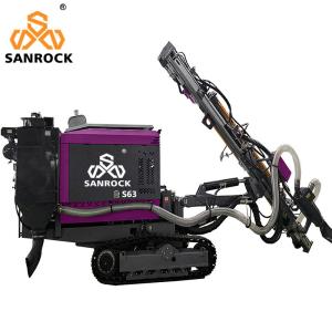 China Integrated Blast Hole Drilling Machine Mining Hydraulic Diesel DTH Drilling Rig wholesale