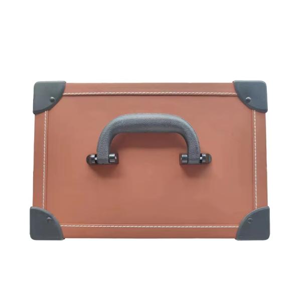 Professional Waterproof Makeup Travel Case Organizer with Spaced Compartments and Adjustable Dividers