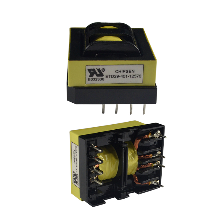12v dc ac 240 to 480v ETD29 ETD39 transformer 220v to 48v led transformer supply 36v 11a single phase power transformer coil