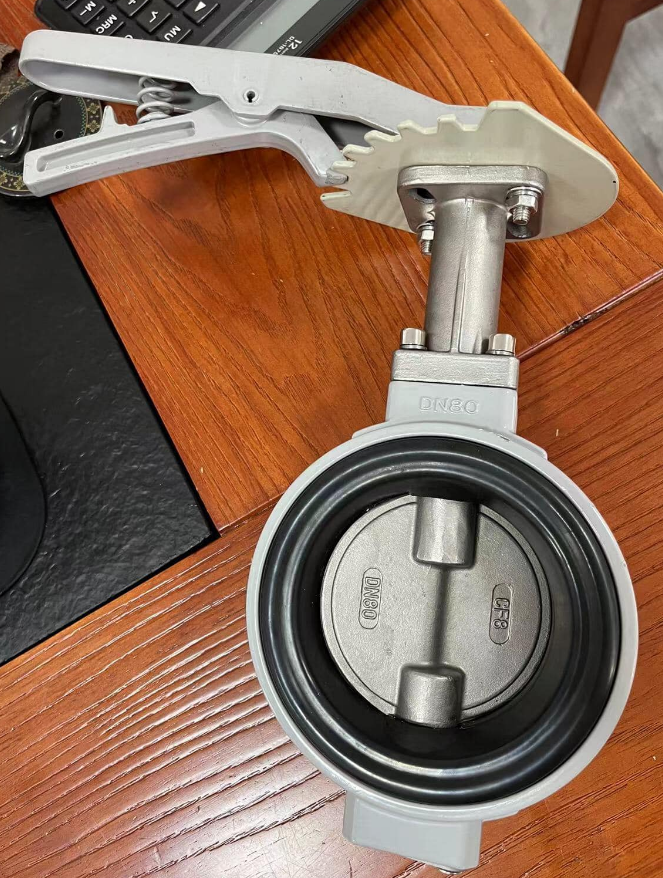 Customization JIS 5K 10K EPDM Rubber Seat Aluminum Alloy Handle Kitz Butterfly Valve