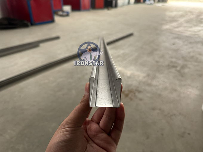 C channel and Omega profile 2 in 1 roll forming machine for Bolivia