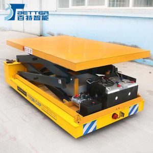 20t Aluminum Coil Transfer Cart with Lifting Platform