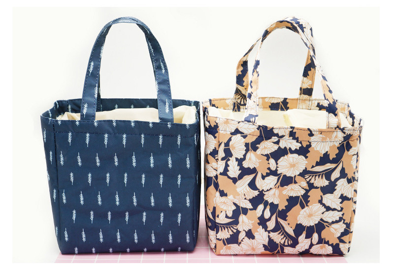 L20*D15cm Foldable Insulated Lunch Cooler Bags For Travel