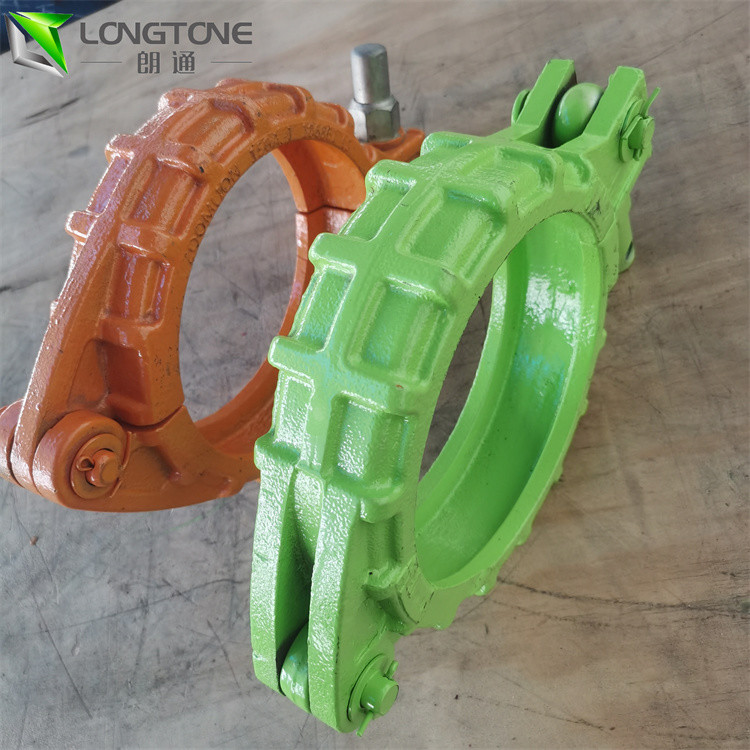 Concrete Pump Pipe Quick Release Clamp 5 inch For Schwing Putzmeister