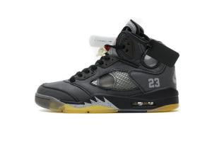 China Top Quality Sneaker 5 Retro Off-White Black CT8480-001 wholesale