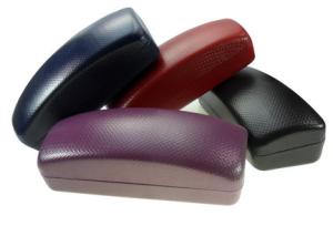 China light weight sunglasses cases with imitation leather material wholesale