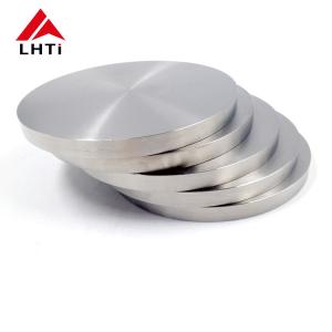 China Gr1 Grade Titanium Alloy Round Discs Forged Titanium Round Disk wholesale