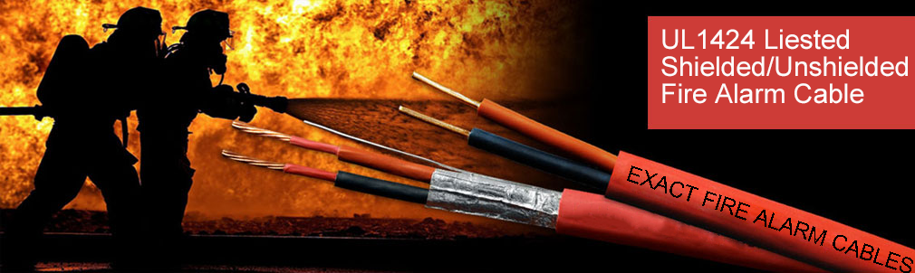 2 Cores PVC Insulated 1.5mm Heat Resistant Fire Alarm Cable 2HR Rated for Emergencies