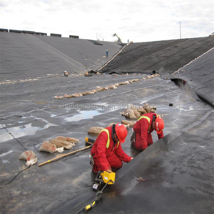 HDPE Dam Liner for Industrial Landfill Project Solution Capability Graphic Design Made