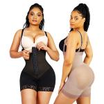 Women's Tummy Control Firm Compression Latex Butt Lifter Shapewear with Buttocks