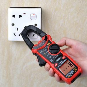 China HT206B Auto Range Digital Clamp Meters , 600V Digital Clamp Ammeter wholesale