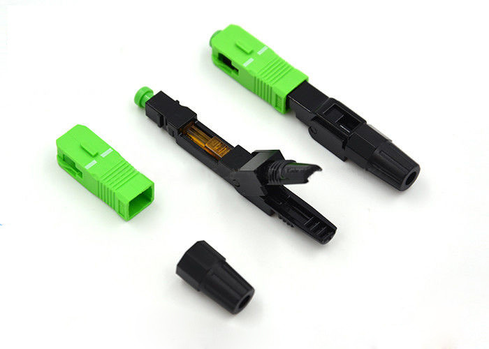 Network Fiber Optic Fast Connector SC APC Insertion Loss 0.3dB 60cm, 55cm for FTTX