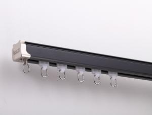 China Electroplated Heavy Duty Aluminum Curtain Track 4.5m Length wholesale