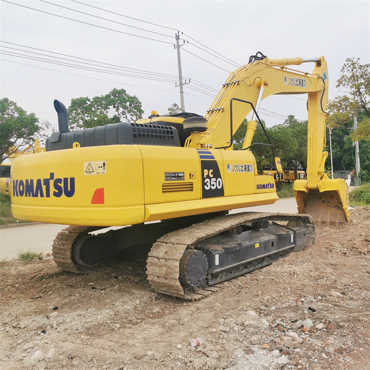 35 Ton Komatsu PC350 Crawler Excavator Original Hydraulic Valve and Pump Included