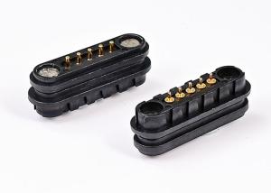 China 3A 2A Current Magnetic Connector 5P Magnetic Male Female Connector wholesale