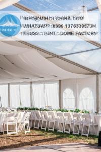 China Double Coated Pvc Outdoor Wedding Tent Aluminum Alloy 6061-T6 wholesale