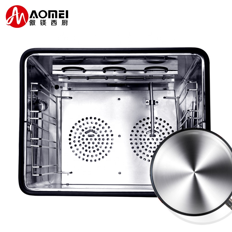 600X620X575mm Stainless Steel Electric Bread Baking Oven with Multifunctional Function
