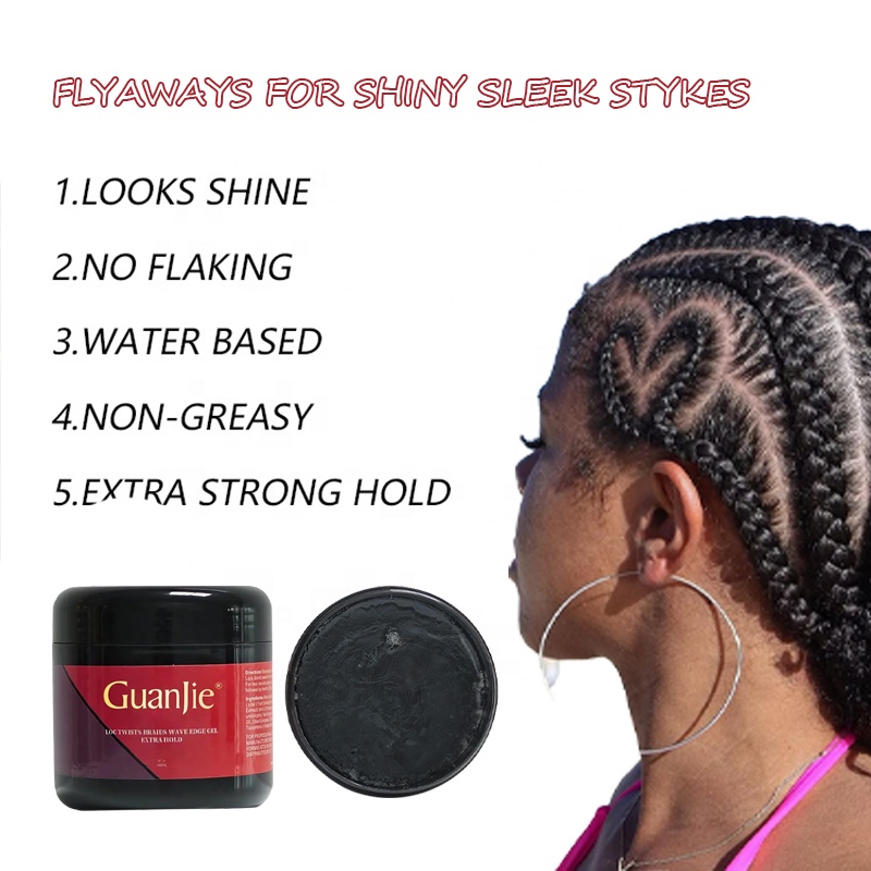 Unisex Braid Gel Extra Hold Private Label 16oz for Styling Effect Molding/Shaping