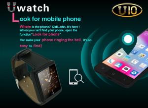 China U Smart Watch Wrist WaterProof for iPhone Samsung Android Phones wholesale