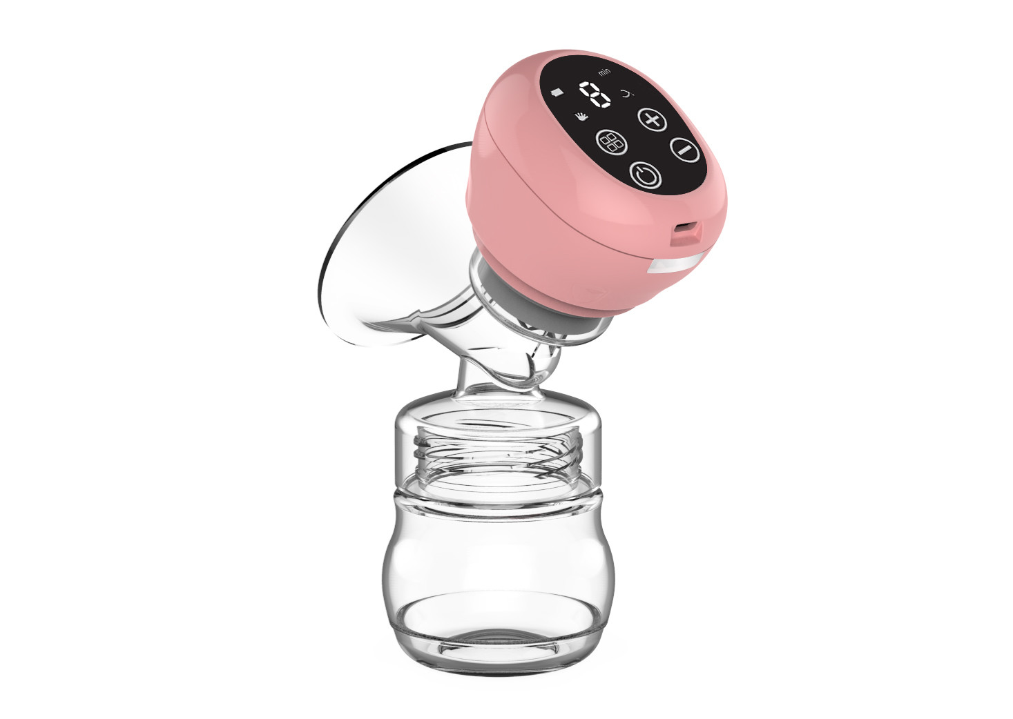 500mA DC5V Quiet Breast Pump / Phthalate Free Automated Breast Pump USB Charging