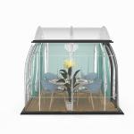 Luxury Outdoor Clear Igloo Tent 360 Degree Air Conditioned Bubble Tent