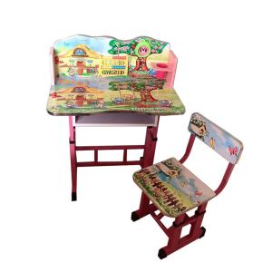 China Childrens Student Study Desk And Chair For Bedroom 33x30x60cm wholesale