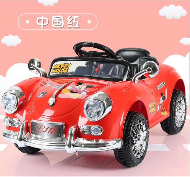 Remote Control Electric Ride On Car for Kids 70KG Load-bearing Baby Motorcycle Toy Vehicle