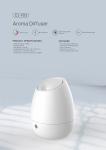 Unique Shape 100ml Ultrasonic Aroma Diffuser Air Humidifier