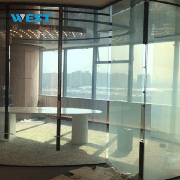 Dark Gray Privacy Protection Smart PDLC Film Residential Pdlc Window Tint